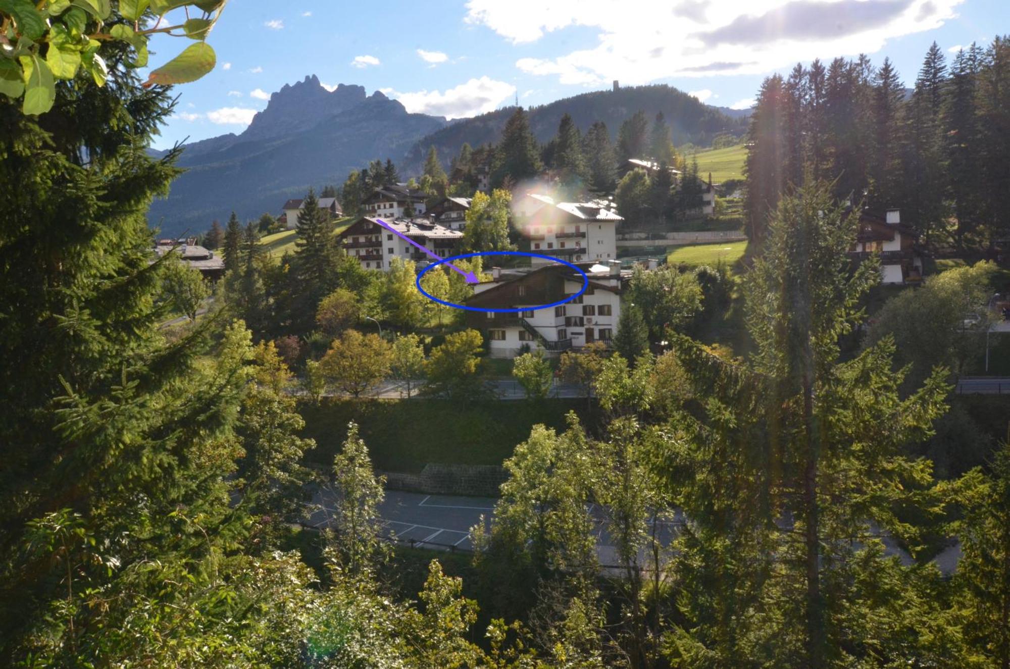 Apartament Lungoboite 14 - Cortina Cortina dʼAmpezzo Zewnętrze zdjęcie